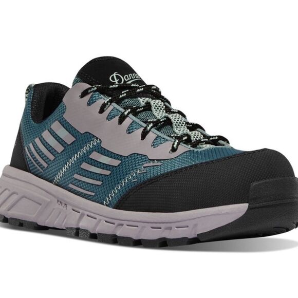 New Danner Women's Run Time 3" Teal NMT Work Shoes size 9 - Picture 1 of 9